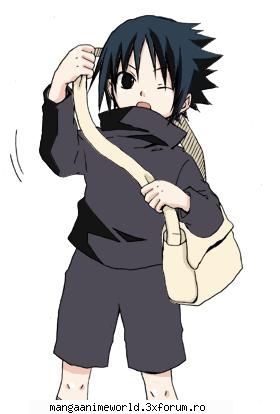 sasuke cand este micutz :d  :razz:  =) sasuke